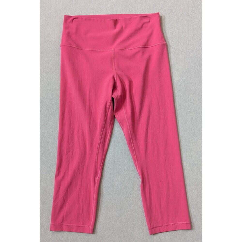 lululemon Align High-Rise Crop 21" Raspberry Coulis Size 10